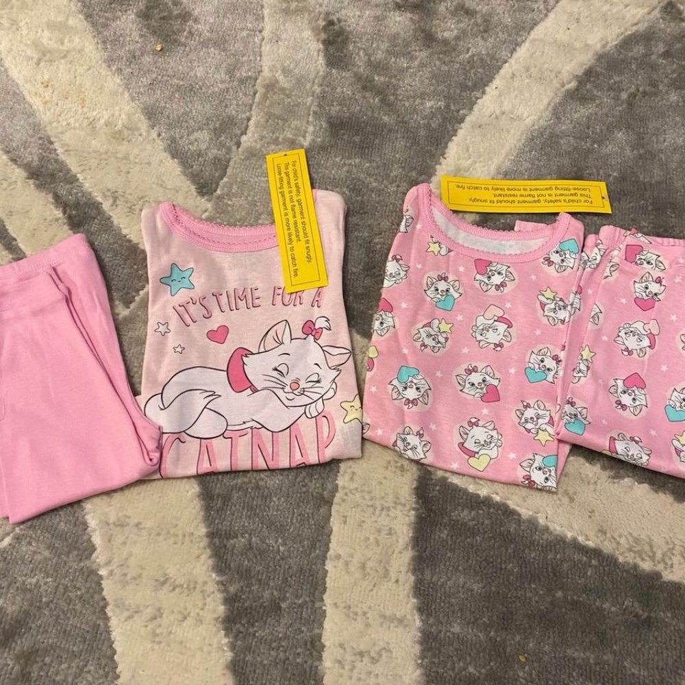 New Disney Baby Marie pajamas 12M